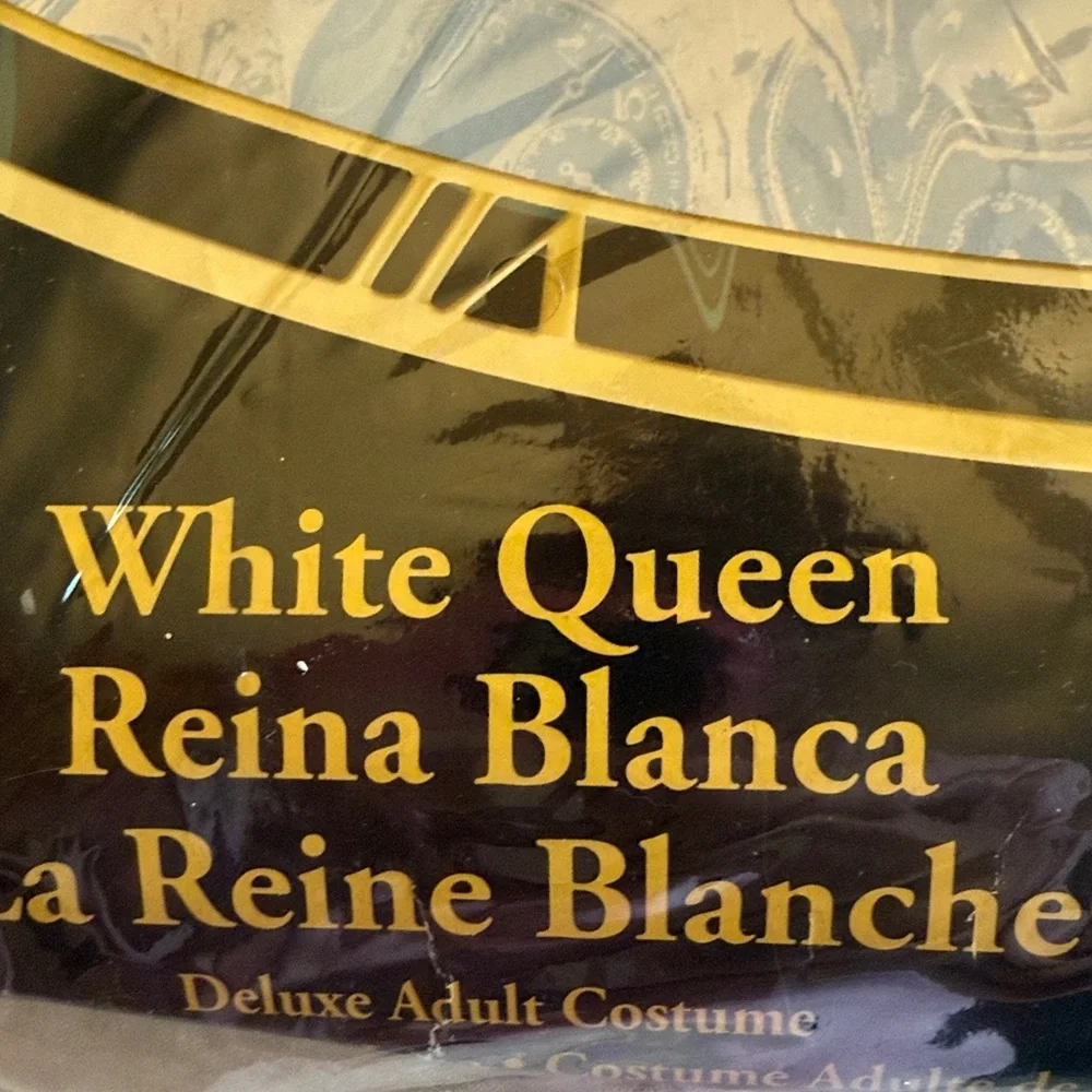 Alice Through the Looking Glass White Queen Costume - Picture 10 of 10